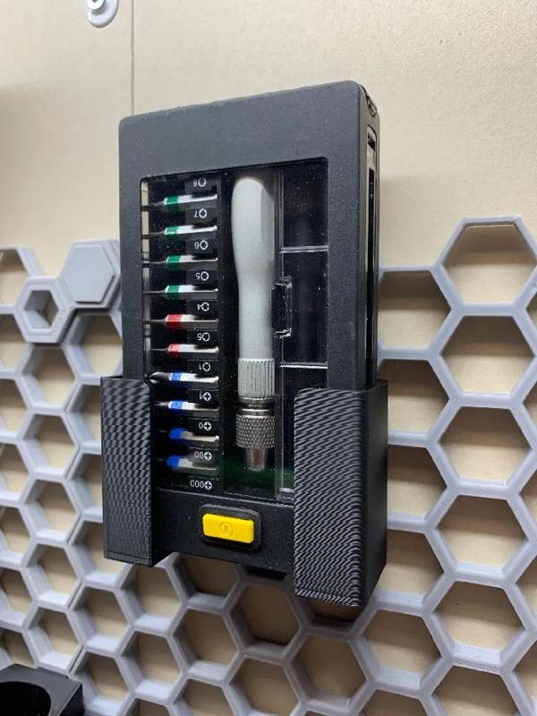 Honeycomb - Electronic screwdriver set holder   