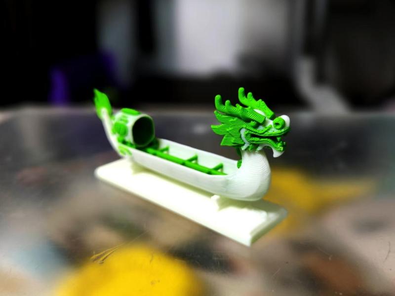 Mecha Dragon Boat on the Dragon Boat Festival