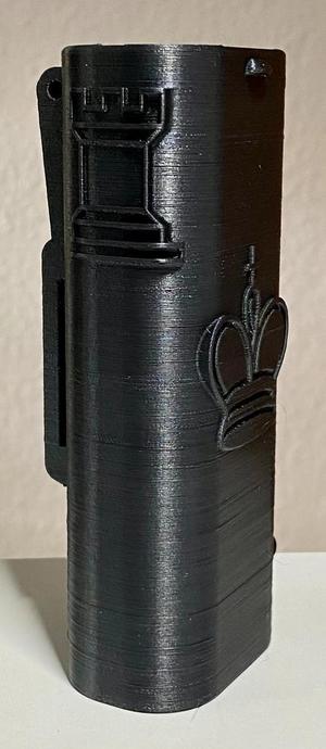 Eyeglass Case with  Belt loop and chess ornaments