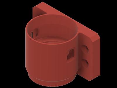 Screw on Bosch C35 to DN32 Vacuum hose adapter