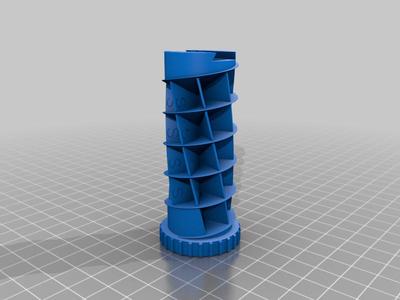 31 Day Pill Box - With pocket labels and improved printability