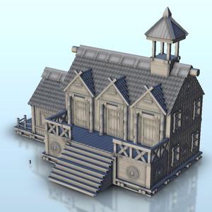 Viking barracks - SAGA Flames of war Bolt Action Medieval Age of Sigmar Warhammer