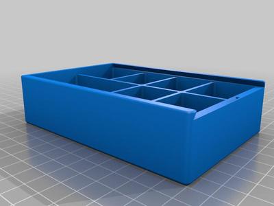Medicine Box with slide lid