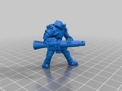 Oni battle armor 28mm size