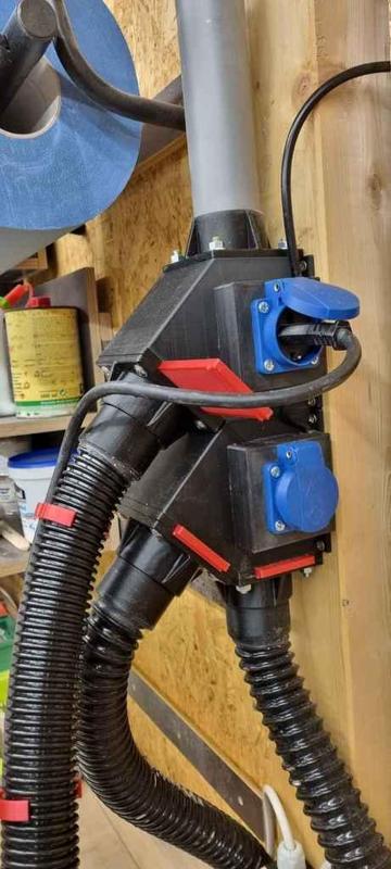 ABSAUGUNG Sperrschieber 50mm modular