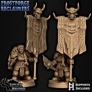 Frostforge Battle-Damsel Banner-Bearer