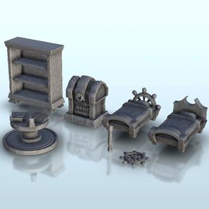 Marine interior set - Warhammer Age of Sigmar Bolt Action Flames of War