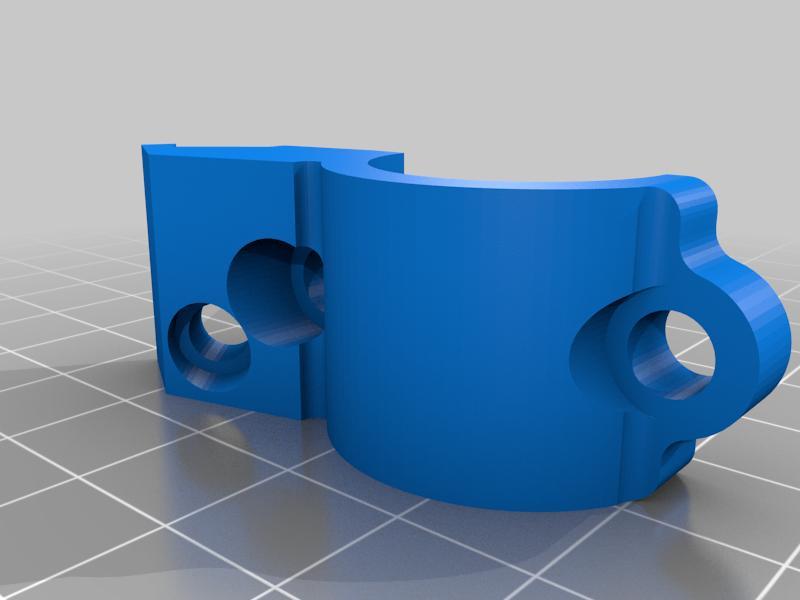 Sram shifter clamp for magura brakes