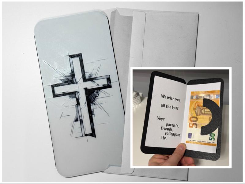 greetings card mourning burial 