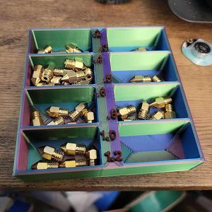 Nozzle Sorting Bin — Any Printer