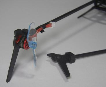 XK K110 Tail-0802Brushless-Motor Mount