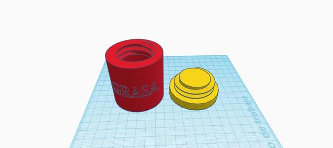 bote grasa 60x60 tapa rosca