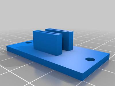 1U Eurorack Micro SD Card Holder