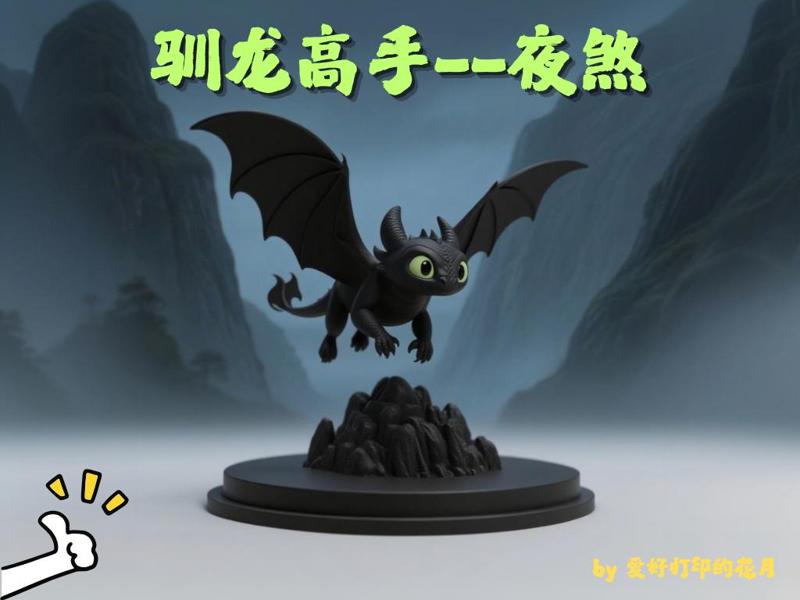 How to Train Your Dragon Night Fury