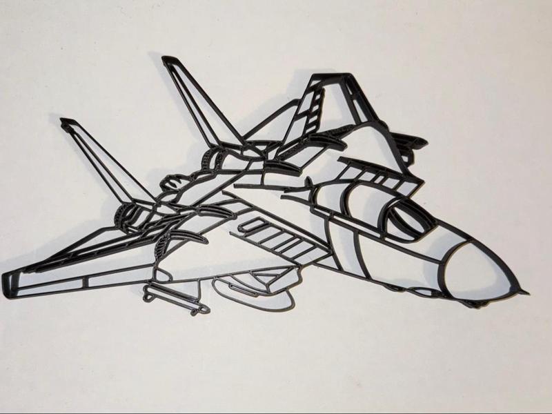 F14 Tomcat Silhouette