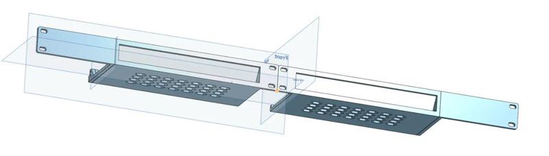 19" rack mount for zyxel GS1900-8hp switch   