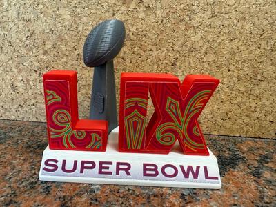NFL Superbowl 59 3D Logo   