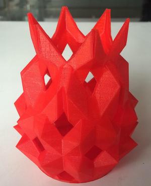 The Low poly Lotus Vase