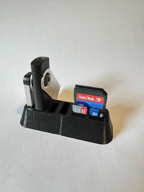 USB, SD and Micro SD Holder   