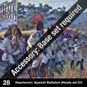 Spanish Infantry - Heads Set 01