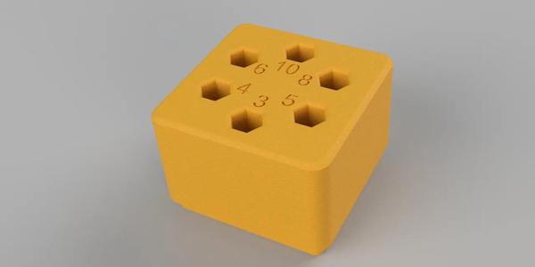 Gridfinity Box for Combi Drill Bit & Thread Cutter   