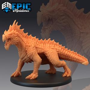 Green Guard Drake Angry / Legendary Dragon /  Mountain Encounter / Magical Mount Beast