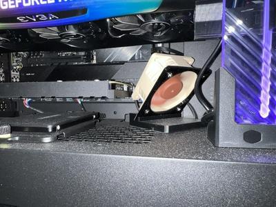 60MM Fan Stand - Angled Magnetic