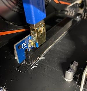 PCIe X1 Riser slot cover, Protector