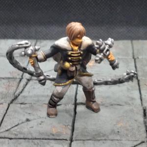 Vampire Hunter; Holy Symbol and Whip, Miniature