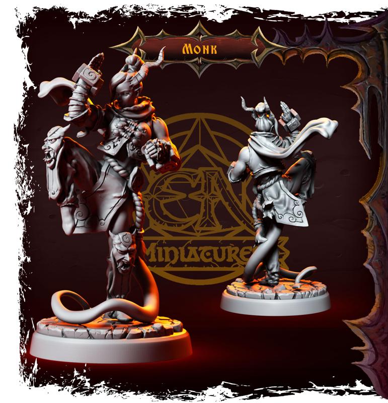 Xian Shu - Infernal Monk - Female