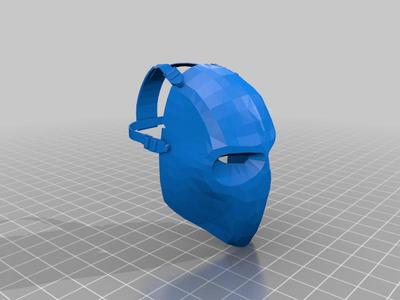 shattered mask