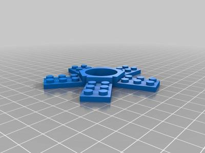 Lego Fidget Spinner & Hex Nut Brick