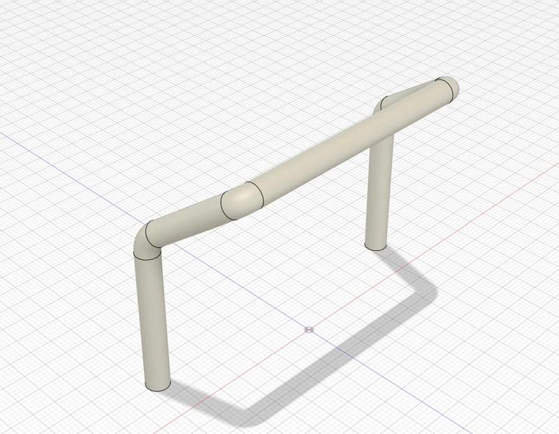 AYK Bobcat - roll cage center   