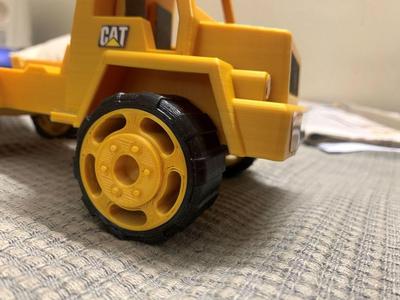 Detailed Wheels and TPU Tyre
