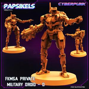 FKMSA PRIVATE MILITARY DROID - D