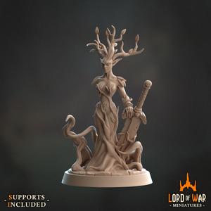 Queen Forest Elf (Presupported)