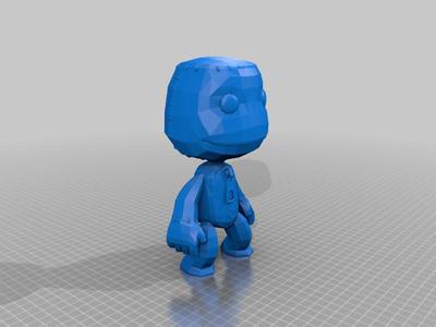 Little Big Planet - Sackboy with stitiching