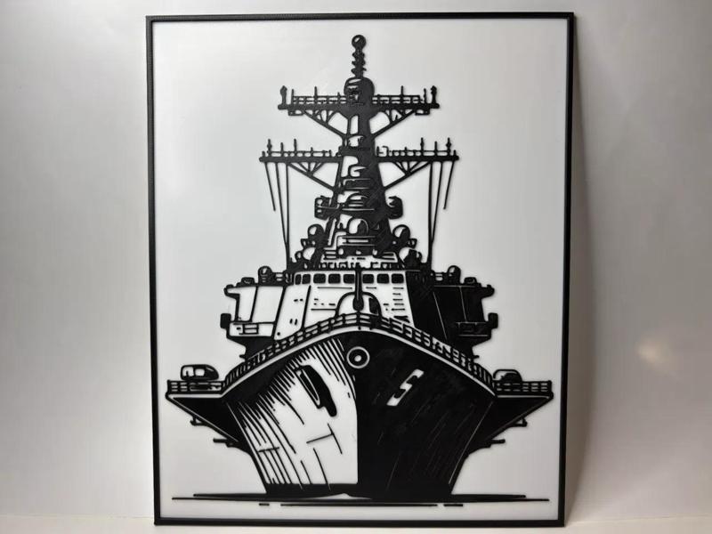 Battleship - Illustration - Poster   