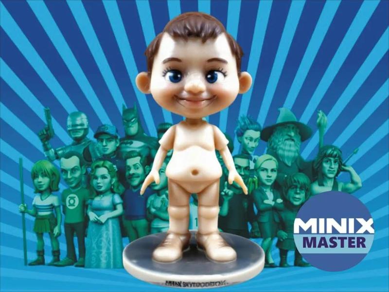 dressup boy doll minix   