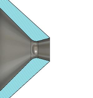 optimized alcohol bottle rocket
