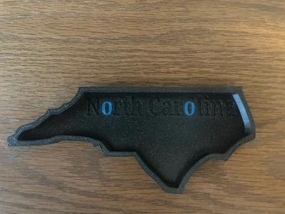 North Carolina Tray   