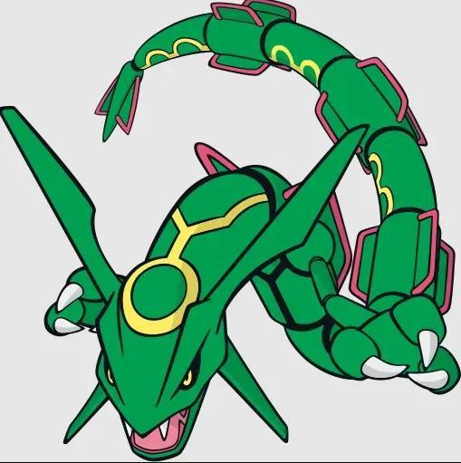Rayquaza Keychain   