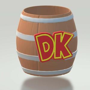 Barrel Donkey Kong - Rich datails