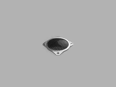 90mm fan grill   