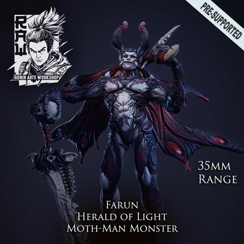 Farun - Herald of Light - Moth-Man Monster