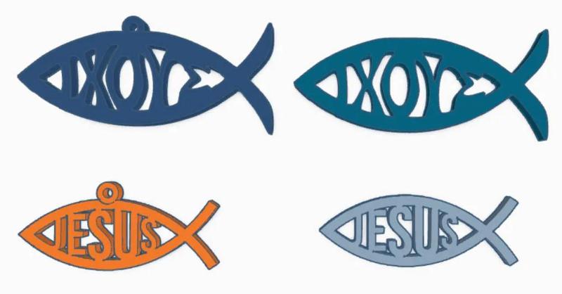 fish - a sign of Christianity   