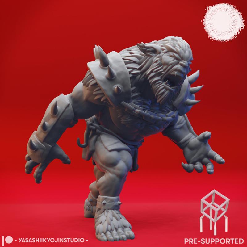 Screaming Bugbear - Book of Beasts - Tabletop Miniatures (Pre-Supported)