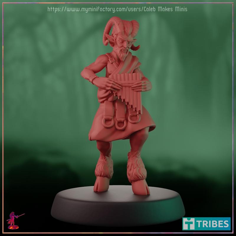 Pan Flute Satyr [PRE-SUPPORTED] | Feywild Series (2022)