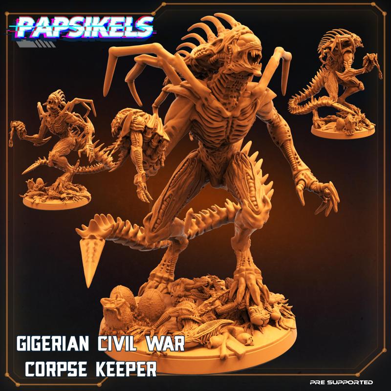 GIGERIAN CIVIL WAR CORPSE KEEPER