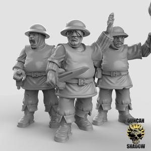 Town Guards with Daggers (pre supported)